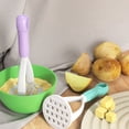 thumbnail image 3 of WINDLAND Plastic Material Pressed Potato Masher Puree Juice Maker Kitchen Potato Pusher, 3 of 10