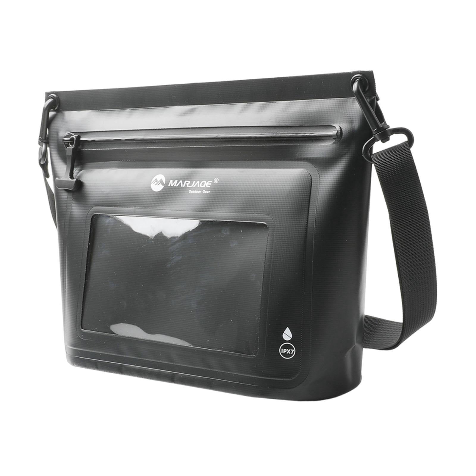 LeeQinersw Waterproof Pouch Bag Summer Women Men Phone Pouch for Swimming Pool Kayaking Black