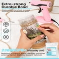 thumbnail image 5 of SHALL Mini Hot Glue Sticks, 0.27” Dia x 8” Long, 100-pack Clear Hot Melt Glue Gun Sticks for All-Temp Mini Glue Guns, Multipurpose for Kids Adults DIY Art Craft Sealing Repairing Festival Decoration, 5 of 7