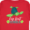 thumbnail image 4 of Inktastic Key West, Florida Happy Sea Turtle Boys or Girls Long Sleeve Toddler T-Shirt, 4 of 5