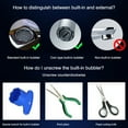 thumbnail image 4 of 3Pcs Male To Male Faucet Adapter Connector M22 To M24 Sink Faucet Adapter, 4 of 7
