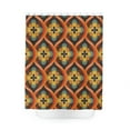 thumbnail image 4 of Retro Shower Curtain | MCM Bath Accessories | Formal Bath Decor | Gift for Home, 4 of 4