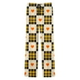 thumbnail image 5 of Stamzod Mens Pajama Pants with Pockets Love Heart Plaid Summer Straight Leg Pajamas Men Casual Oversized Soft Sleep Pants Brown XXXL, 5 of 9