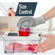 Fullstar - Vegetable Chopper, Food Chopper, Onion Chopper with Container - All-in-1, White