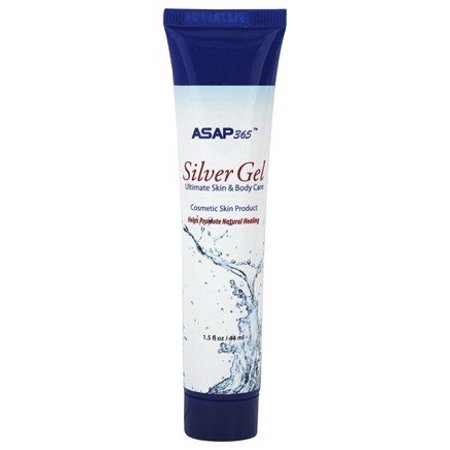 ASAP365 Silver Gel Ultimate Skin and Body Care - 1.5 fl. oz. Formerly ASAP Silver Gel Ultimate Skin and Body Care by American Biotech Labs (pack of