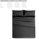 thumbnail image 3 of Juego de Ropa de Cama de Cuatro Piezas Suave Fibra de Poliéster Cómoda Habitación Elegante Textil para el Hogar Juego de Sábanas Completo, 3 of 4