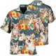 thumbnail image 5 of Nuevas camisetas hawaianas con estampado 3D del Día de la Independencia con diseño de gatos para hombres y mujeres, camisetas hawaianas de manga corta para niños, regalo para amantes de los gatos, 5 of 5
