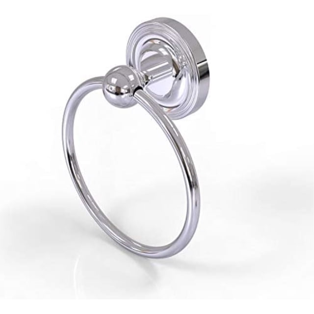 Allied Brass PR-16 Prestige Regal Collection Towel Ring, Polished Chrome