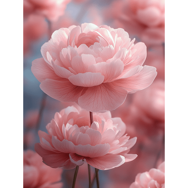 Qisvanset 12x16 Inch Pink Peony Floral Canvas Wall Art, Trendy Bible Verse Art Gift for Girl Room Home Decor