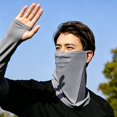 thumbnail image 2 of YUANxueke UV Sun Protection Face Mask for Men & Women Neck Coverage Breathable Mask Outdoor Hiking Running Cooling Face Cover, 2 of 4