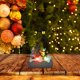 thumbnail image 4 of 1 miniadorno navideño LED de resina para escritorio, micropaisaje decorativo (sin pilas), 4 of 5
