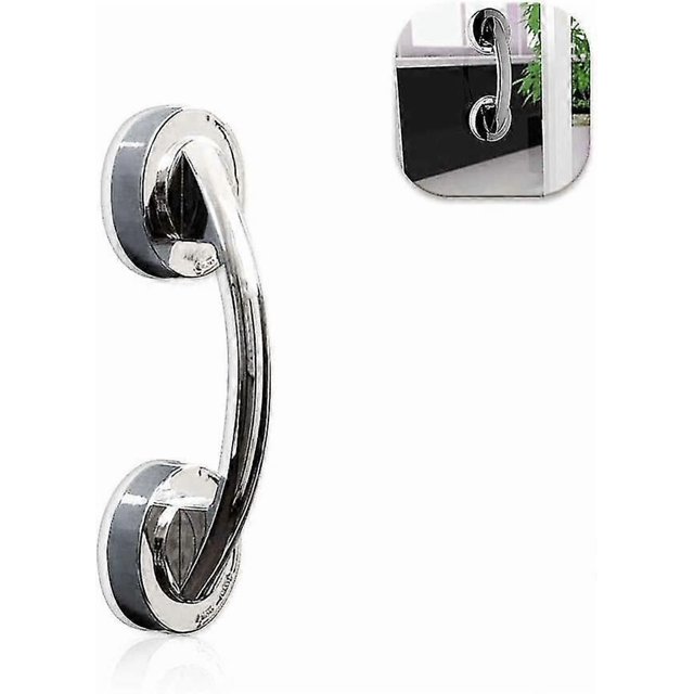 Bathroom Suction Cup Door Handle Anti Slip Suction Rails, Portable Mobility Handle with Super Strong Suction Cup for Shower Room Window