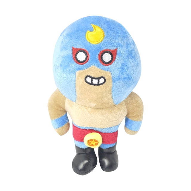 Brawl Stars Plush Toy Clearance, Brawl Stars El Primo Plush,Cameraman Game Figure Plushies,Soft Cotton Stuffed Animal Plushie Doll Collectible Gifts for Kids Fans Christmas Halloween Day