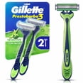 thumbnail image 1 of Rastrillo Gillette Prestobarba3 Sensitive con aloe vera, piel sensible, 2 pzas, 1 of 5