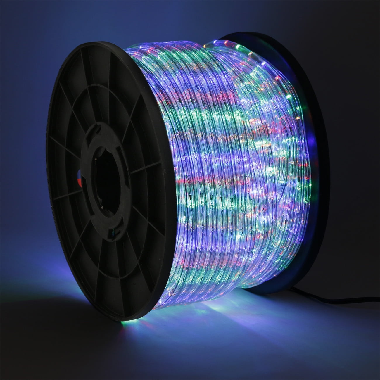 Arksen 300 Led 2 Wire 110v Rope Light Decorative In Outdoor Rgb Walmart Com Walmart Com