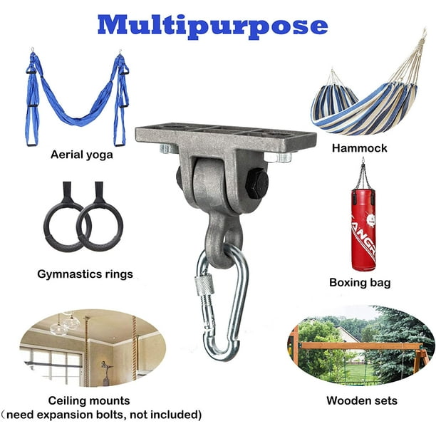 PACEARTH 2x Heavy Duty Swing Hangers,4188lb Swing Hanging Hooks