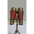thumbnail image 3 of Antique BRASS Kelvin & Hughes London 1917 Binocular with tripod, 3 of 3