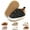 Black, variant on Baby Boys Girl Lace Up Leather Sneakers Soft Rubber Sole Infant Moccasins Newborn Oxford Loafers Rubber Sole Anti-Slip Toddler Wedding Uniform Dress Shoes 0-18 Months