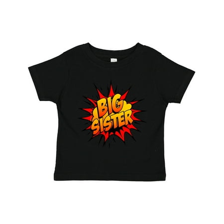 

Inktastic Big Sister Super Hero Gift Toddler Toddler Girl T-Shirt