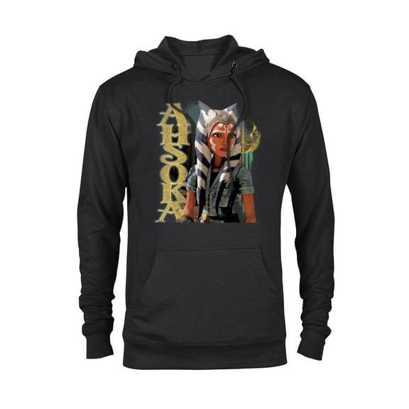 Star Wars Ahsoka Tano The Clone Wars Gone with a Trace - Pullover Hoodie for Adults - Customized-Black