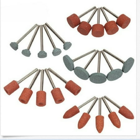 

Toyella 25 Abrasive Grinding Drill Bits For Rotary Tool Drilling one size