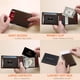 thumbnail image 2 of Billetera RUNBOX, delgada, de piel, para billetes, con bloqueo RFID, para hombre, 2 of 8