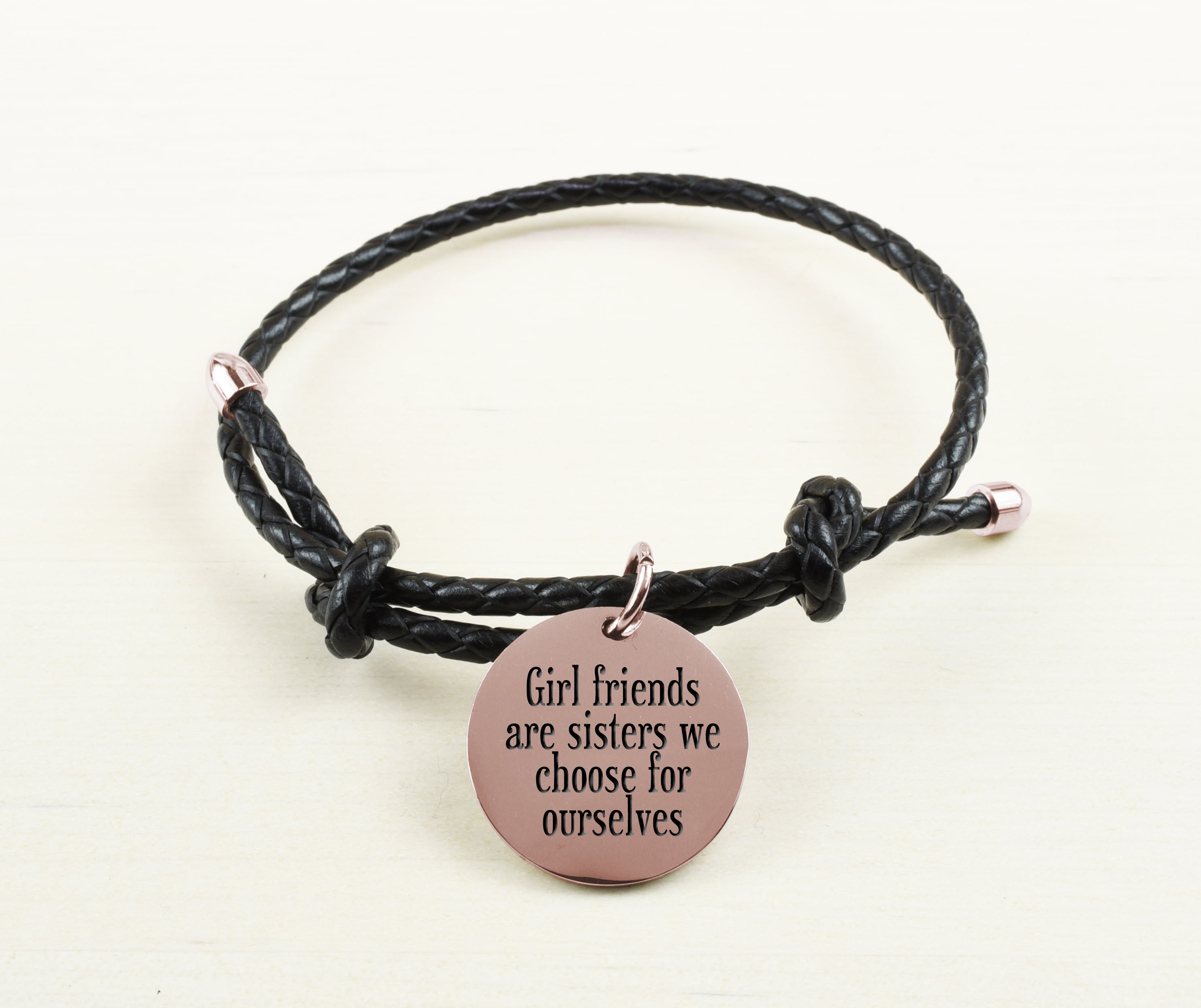 girlfriends are sisters we choose for ourselves bracelet