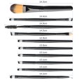 thumbnail image 3 of Cheap Makeup Brushes - Eyeshadow Brush Set, 20pcs Professional Cosmetic Brush Set, Soft Synthetic Fiber, Face Eyeshadow Eyebrow Lip, Chic Stylish Design, Ideal Gift, Beauty Tools, Full Face Makeup, 3 of 9