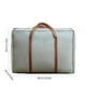 thumbnail image 3 of Bolsa de Viaje Plegable de Tela No Tejida - Organizador de Equipaje de Gran Capacidad, Bolsa de Lona, Maleta, Bolso - Negro/Café/Gris, 48X30X25 Cm a 78X55X25 Cm, 85 G-165 G, 3 of 7