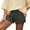 Dark Gray, variant on Women's Mini Micro Shorts Booty Shorts Sleep Pajama Bottoms