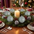 thumbnail image 4 of 1PC Christmas Ball, 2.76 in Sequin Pearl Christmas Ball Ornaments, Christmas Tree Decorations, Christmas Indoor Outdoor Decorations, Hanging Baubles for Xmas Tree, Wreath & Holiday (Green), 4 of 6
