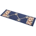 thumbnail image 5 of Stair Treads Fleur De Lis Floral Design Machine Washable Non Slip Backing, 8.5''X26'', 5 of 5