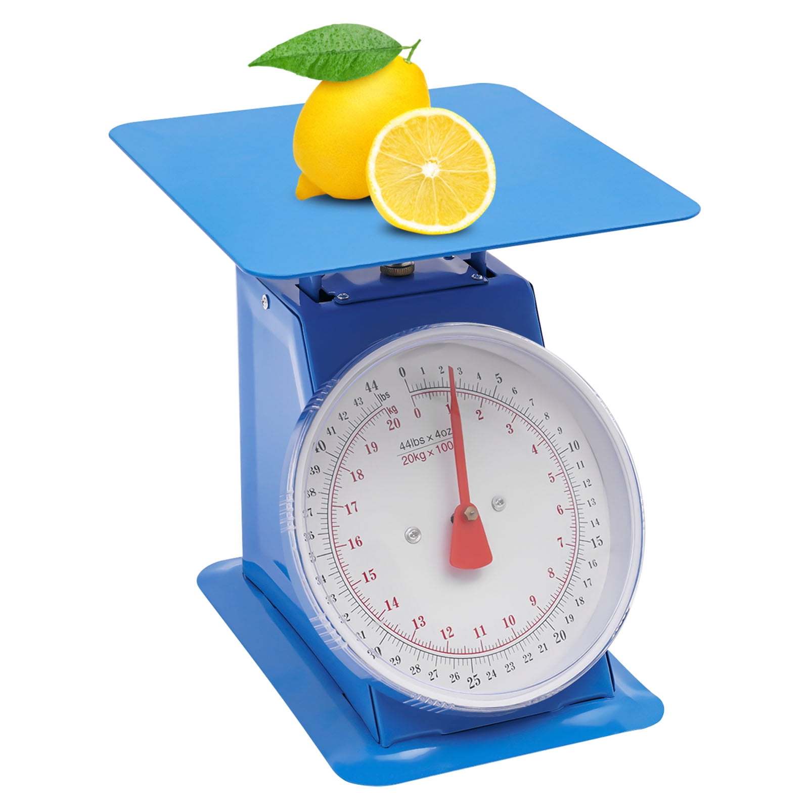 Modern Blue Industrial Dial Scale, Heavy Duty Portion-Control Mechanical Scale, Mechanical Dial Scale