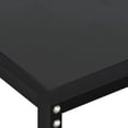 thumbnail image 3 of vidaXL Console Table Black 160x35x75.5cm Tempered Glass, 3 of 5
