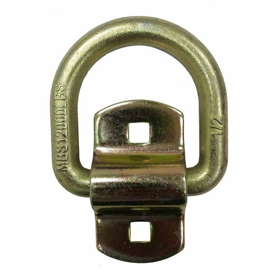 Set of 6 Bolt-on 1/2" Forged D-Rings for Trailer, Truck, Tie-down Ring-27014