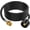 12ft, variant on 4ft Propane Hose Adapter 1lb to 20lb，Propane Adapter 20lb to 1lb Converter, Propane Tank Adapter Hose 20 lb to 1 lb for Weber Q Grill/Coleman Stove/Blackstone Griddle/Buddy Heater/Weber Traveler