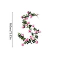 thumbnail image 3 of Vignes de Roses Artificielles pour Déco de Mariage, Guirlande de Roses en Plastique Réaliste, Rose, JKODE, 3 of 6
