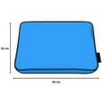 thumbnail image 5 of Almohada EBDreams Mold Gel Azul Air Sense Estandar Suave Ergonómica Bambú El Bazar Store, 5 of 5
