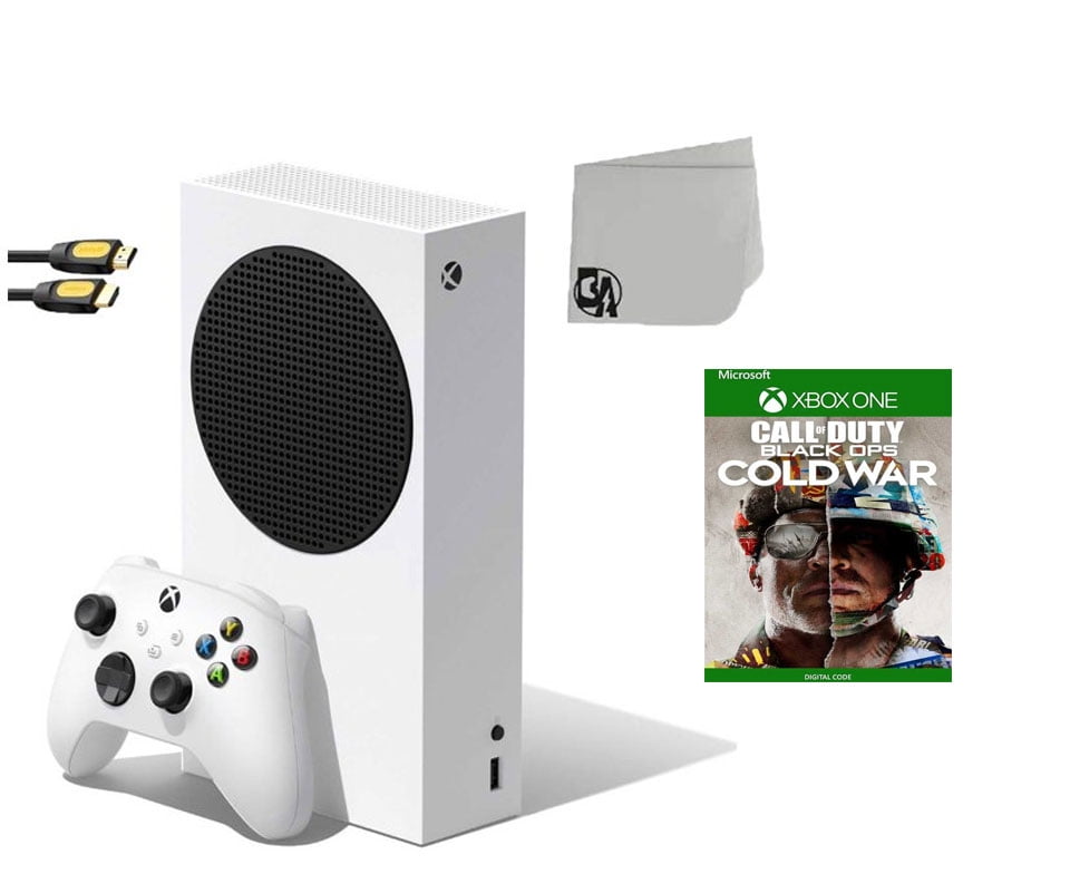 Xbox Series S Video Game Console White with Call of Duty Black Ops Cold ...