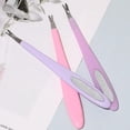 thumbnail image 2 of Manicure Exfoliating File with Sharp V-Shape Design to Remove Dead Skin, Portable Emery Nail Tool for Home and Salon Manicure Use, Multiple Colors Available, 2 of 8