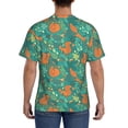thumbnail image 3 of Qekee Fall Forest Squirrel Classic Fit T-Shirt Men's Shirt Men's Tight Short Sleeves for Exercise, Running, Mountaineering - Fall Forest Squirrel, 3 of 9