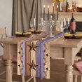 thumbnail image 2 of Table Runners 72 Inches Long Dress Scarves, Western Texas Star Vintage Farmhouse Kitchen Table Runner, Coffee Tablerunners, Retro Farmhouse Purple Brown Wooden 16x72 Inch, 2 of 9