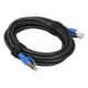 thumbnail image 1 of Cable Ethernet, STP-24K RJ45 Plug 2000Mhz Cable Ethernet 40Gbps para Hubs Routers Networ para aplicación de servidor de hogar/oficina inteligente Computación en la nubeMovies Fyydes Descripción de la referencia, 1 of 6