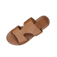 thumbnail image 2 of Bkhluea Women H Strap Slide Sandals Open Toe Slip On Shoes Summer Casual Daily Wear Beach Home, 2 of 7