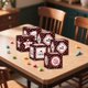 thumbnail image 1 of Caja de 6 unidades para dulces y aperitivos. Cajas de papel decorativas para eventos., 1 of 5