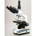 thumbnail image 2 of AmScope 2000X LED Lab Trinocular Compound Microscope w 3D Mechanical Stage + 9MP Camera New, 2 of 4