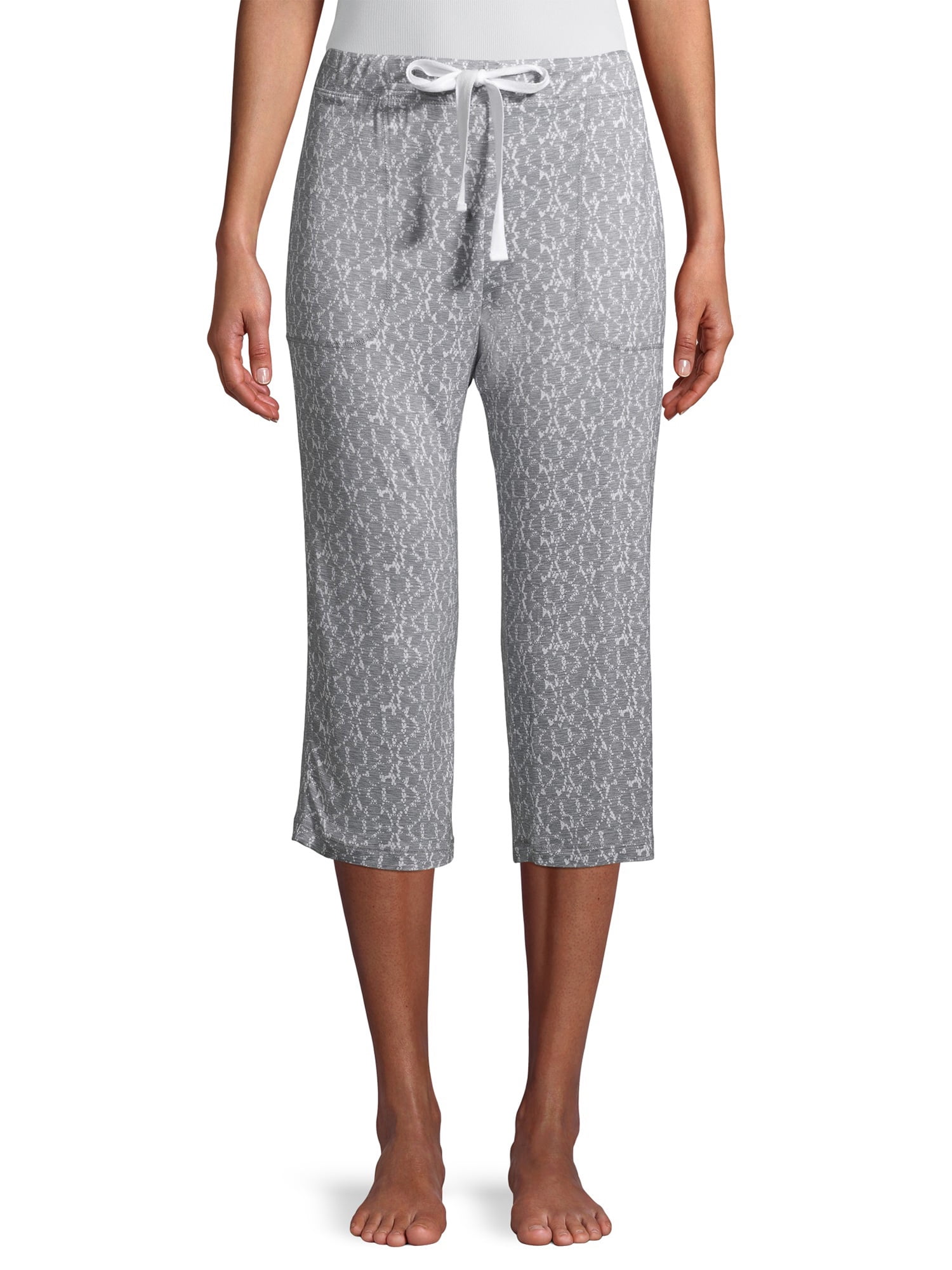 Jaclyn Intimates Women's Capri Pajama Pants - Walmart.com