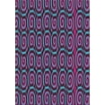 thumbnail image 1 of Ahgly Company Indoor Rectangle Patterned Light Purple Blue Novelty Area Rugs, 6' x 9', 1 of 6
