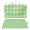 Green, variant on Placemat 2 Large Picnic Cover 300x200 cm with Handle Open Area Washable Beach Mat for Outdoor Trips and Camping