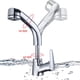 thumbnail image 3 of Grifo de Tire Hacia Abajo BLESIY Grifería de agua de la cocina Giratorio de 360 grados Plata, 3 of 8